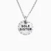 Sterling Silver Sole Sister Necklace