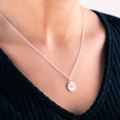 Sterling Silver Half Marathon 13.1 Artisan Necklace -goneforarun Sales 2023 tr 18977 LIFESTYLE 2