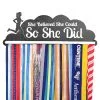 Race Medal Hanger She Believed She Could MedalART -goneforarun Sales 2023 tr 19357 2
