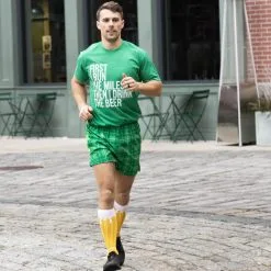 Woven Yakety Yak! Knee High Socks - Will Run For Beer (Amber/Brown/White) -goneforarun Sales 2023 tr 19627 9