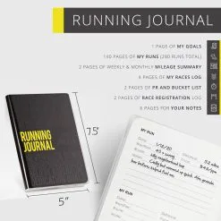 GoneForaRun Running Journal - Inspirational Words -goneforarun Sales 2023 tr 19704 DETAILS