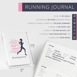 GoneForaRun Running Journal - Believe Running Girl 17 GoneForaRun Running Journal - Believe Running Girl -goneforarun Sales 2023 tr 19705 DETAILS