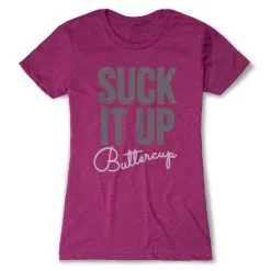 Women's Everyday Runners Tee Suck It Up Buttercup -goneforarun Sales 2023 tr 20031 LUSHBERRY