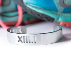 13.1 Half Marathon Roman Numeral Cuff Bracelet -goneforarun Sales 2023 tr 20246 8