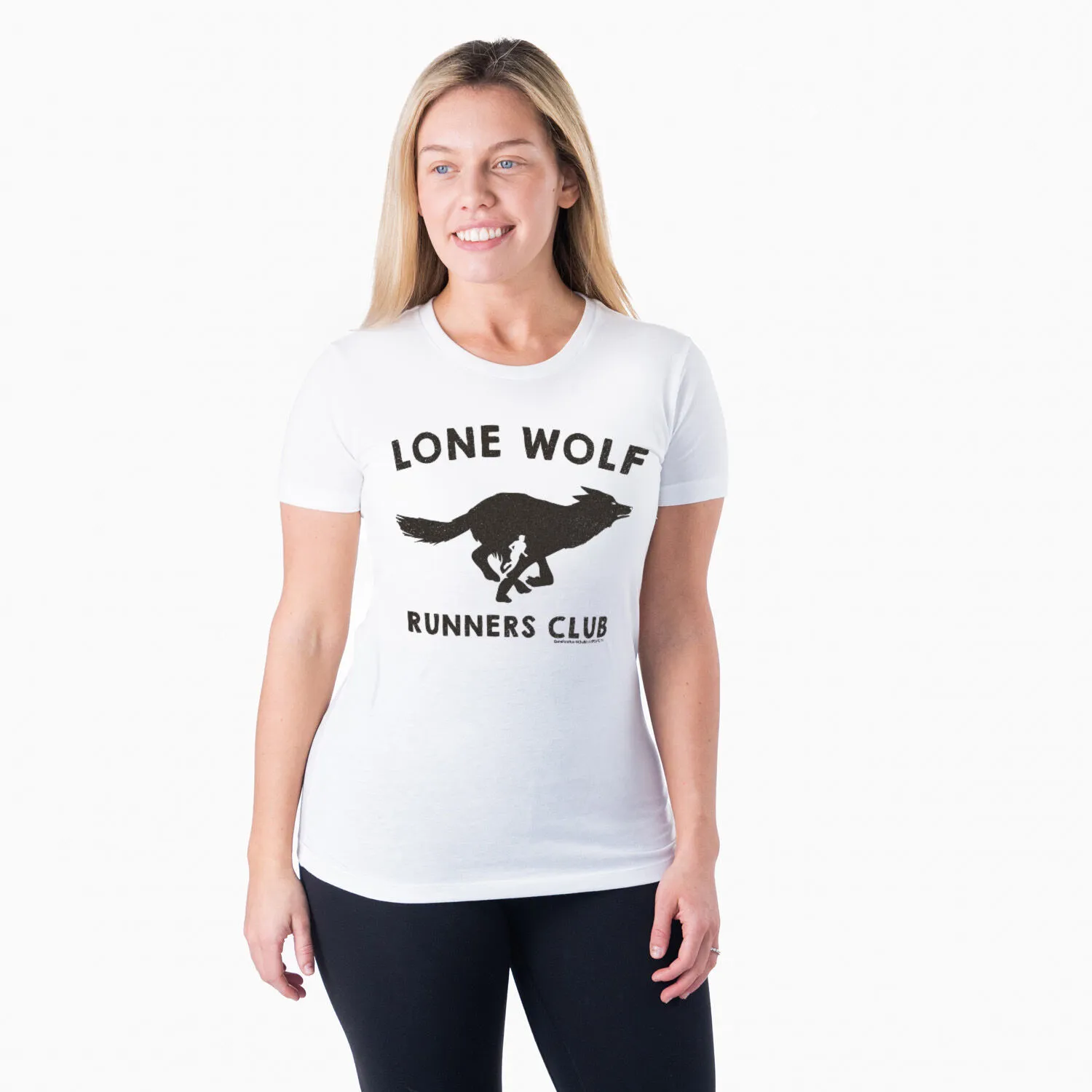 Women's Everyday Runner's Tee Run Club Lone Wolf 4 Women's Everyday Runner's Tee Run Club Lone Wolf - Image 2