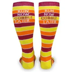 Yakety Yak Knee High Socks - Run Now Gobble Later -goneforarun Sales 2023 tr 21692 3