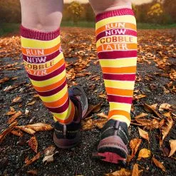 Yakety Yak Knee High Socks - Run Now Gobble Later -goneforarun Sales 2023 tr 21692 5
