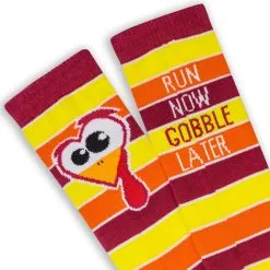 Yakety Yak Knee High Socks - Run Now Gobble Later -goneforarun Sales 2023 tr 21692 7