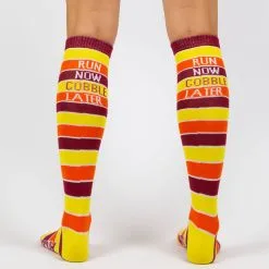 Yakety Yak Knee High Socks - Run Now Gobble Later -goneforarun Sales 2023 tr 21692 8
