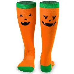 Yakety Yak Knee High Socks - Jack-o-Lantern