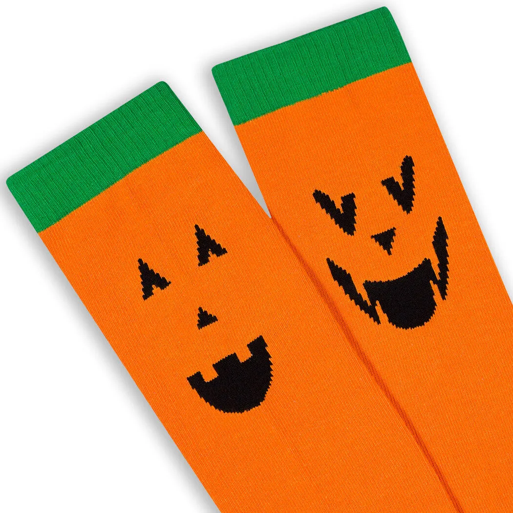 Yakety Yak Knee High Socks - Jack-o-Lantern 7 Yakety Yak Knee High Socks - Jack-o-Lantern - Image 5
