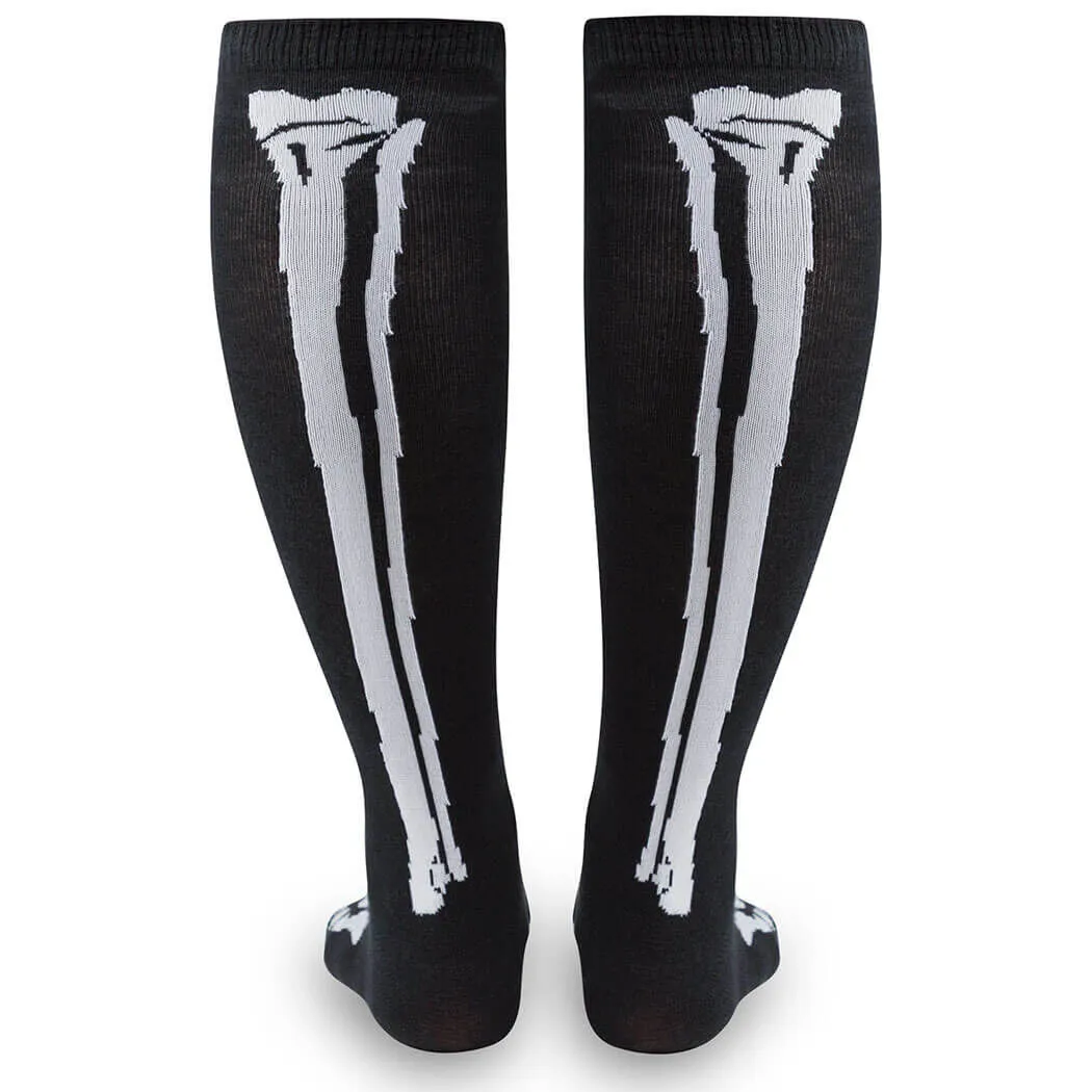 Yakety Yak Knee High Socks - Skeleton 5 Yakety Yak Knee High Socks - Skeleton - Image 3