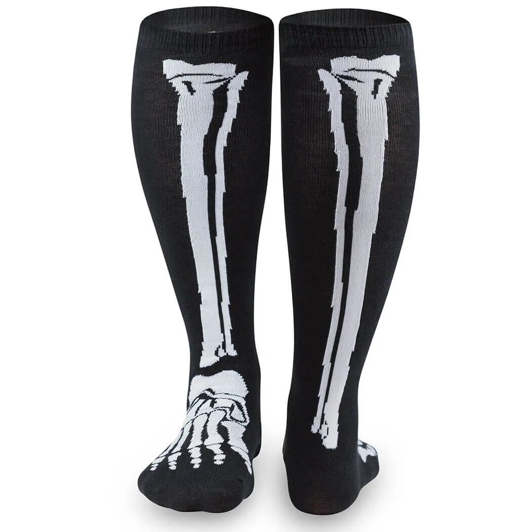 Yakety Yak Knee High Socks - Skeleton 3 Yakety Yak Knee High Socks - Skeleton