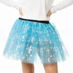 Runner's Printed Tutu - Ice Queen -goneforarun Sales 2023 tr 21841 LIGHTBLUE FRONT