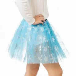 Runner's Printed Tutu - Ice Queen -goneforarun Sales 2023 tr 21841 LIGHTBLUE SIDE