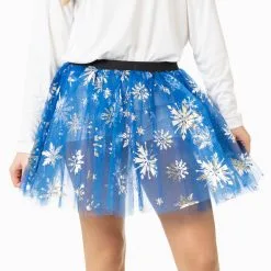 Runner's Printed Tutu - Snow Princess -goneforarun Sales 2023 tr 21841 NAVY FRONT