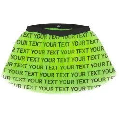 Runner's Printed Tutu Personalized Name -goneforarun Sales 2023 tr 21850 NEONYELLOW