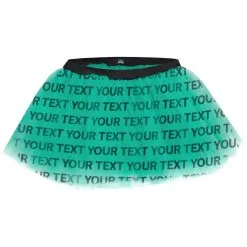 Runner's Printed Tutu Personalized Name -goneforarun Sales 2023 tr 21850 TEAL