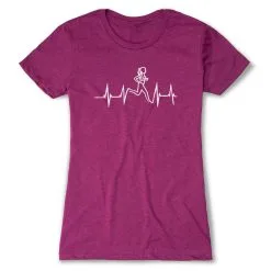 Womens Everyday Runners Tee Heart Beat Female Runner -goneforarun Sales 2023 tr 21956 LUSHBERRY