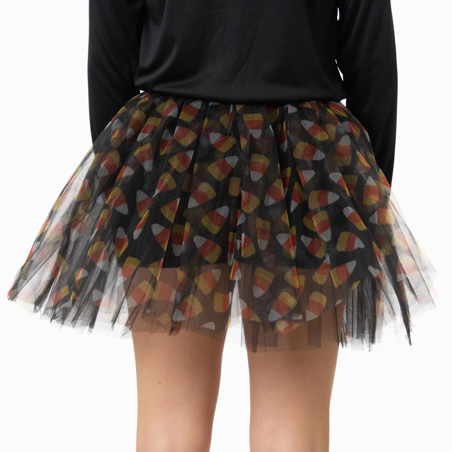 Runner's Printed Tutu Candy Corn 8 Runner's Printed Tutu Candy Corn - Image 6