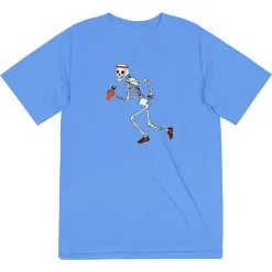 Men's Running Short Sleeve Tech Tee - Never Stop Running -goneforarun Sales 2023 tr 22056 LIGHTBLUE FLAT