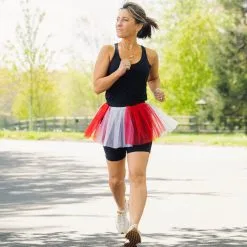 Runners Tutu - Red And White -goneforarun Sales 2023 tr 22102 LIFESTYLE 3