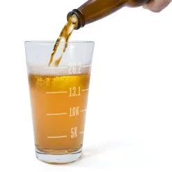 16 Oz Beer Pint Glass Runner's Measurements -goneforarun Sales 2023 tr 22230 5