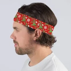 Running Multifunctional Headwear - Gingerbread Man Runner RokBAND -goneforarun Sales 2023 tr 22294 MALE2