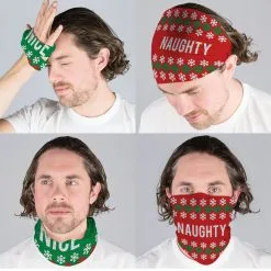 Multifunctional Headwear - Naughty Or Nice RokBAND -goneforarun Sales 2023 tr 22295 MALECOMP