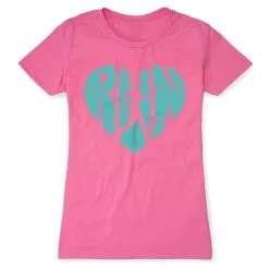 Women's Everyday Tee Love The Run 20 Women's Everyday Tee Love The Run -goneforarun Sales 2023 tr 22399 HOTPINK