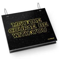BibFOLIO® Race Bib Album - May The Course Be With You