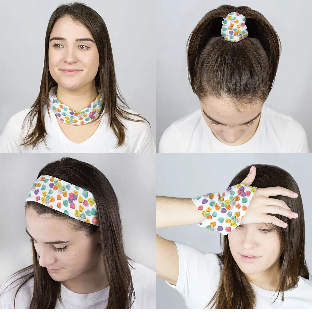 Running Multifunctional Headwear - Candy Hearts Run RokBAND 6 Running Multifunctional Headwear - Candy Hearts Run RokBAND - Image 4