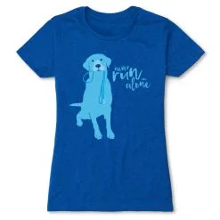 Women's Everyday Tee Never Run Alone -goneforarun Sales 2023 tr 32715 ROYAL