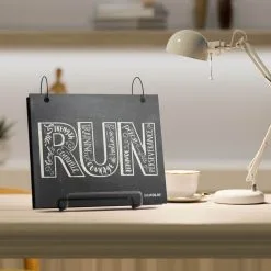 BibFOLIO® Race Bib Album - Inspire To Run -goneforarun Sales 2023 tr 33033 BLACKWHITE LIFESTYLE