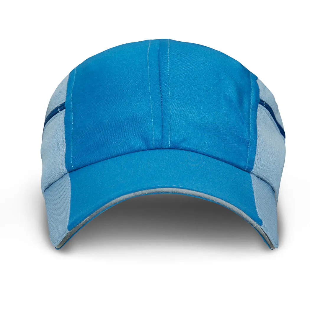 CoolRun Pocket Hat - Blue 6 CoolRun Pocket Hat - Blue - Image 4