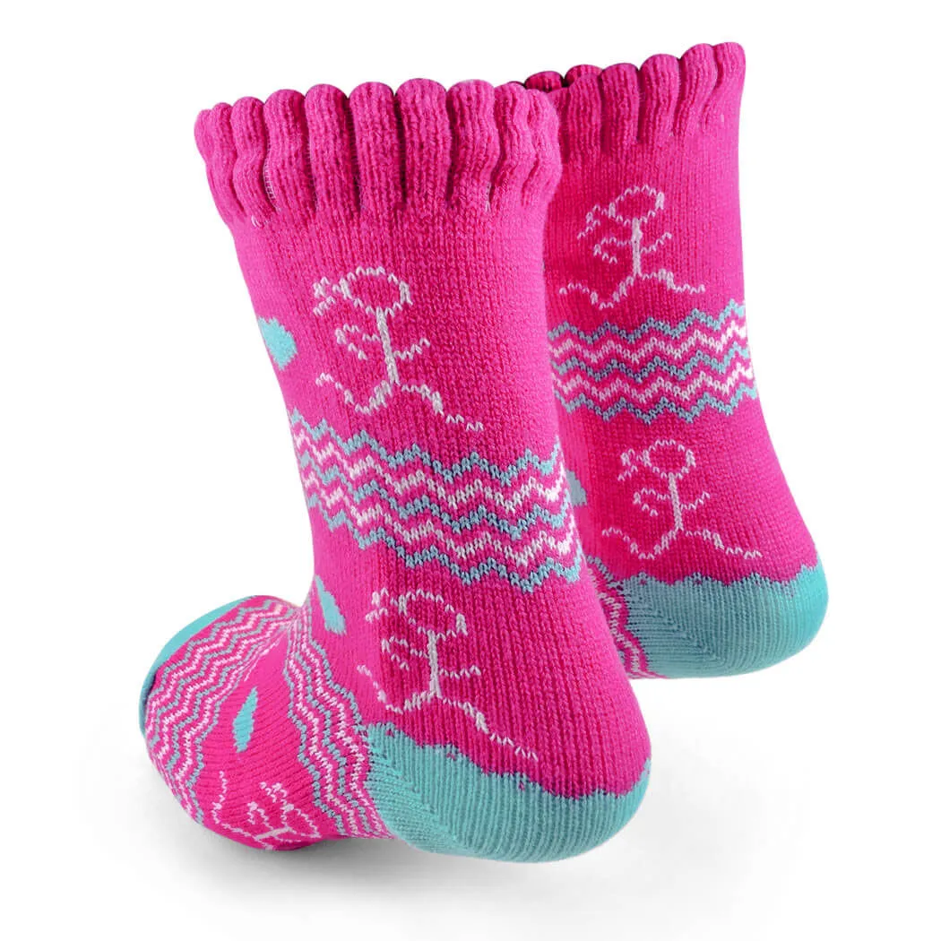 Running Slipper Socks With Sherpa Lining 4 Running Slipper Socks With Sherpa Lining - Image 2