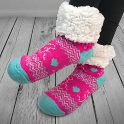 Running Slipper Socks With Sherpa Lining 17 Running Slipper Socks With Sherpa Lining -goneforarun Sales 2023 tr 33734 8