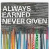 Running Large Hooked On Medals Hanger - Always Earned Never Given -goneforarun Sales 2023 tr 34041 GRAY CLOSEUP