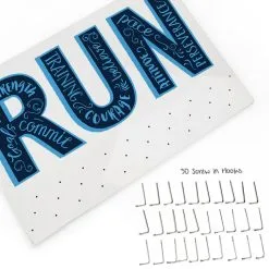 Running Large Hooked On Medals Hanger - Inspirational Runner 10 Running Large Hooked On Medals Hanger - Inspirational Runner -goneforarun Sales 2023 tr 34058 WHITE WHATSINCLUDED