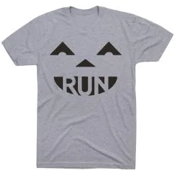 Running Short Sleeve T-Shirt - Pumpkin Run -goneforarun Sales 2023 tr 34290 GRAY FLAT