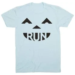 Running Short Sleeve T-Shirt - Pumpkin Run -goneforarun Sales 2023 tr 34290 LIGHTBLUE FLAT