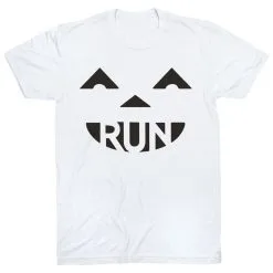 Running Short Sleeve T-Shirt - Pumpkin Run -goneforarun Sales 2023 tr 34290 WHITE FLAT
