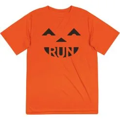 Men's Running Short Sleeve Tech Tee - Pumpkin Run