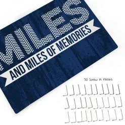Running Large Hooked On Medals Hanger - Miles And Miles Of Memories -goneforarun Sales 2023 tr 34851 CHALKBOARD WHATSINCLUDED