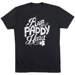 Running Short Sleeve T-Shirt - Run And Paddy  -goneforarun Sales 2023 tr 35017 BLACK FLAT
