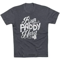 Running Short Sleeve T-Shirt - Run And Paddy  -goneforarun Sales 2023 tr 35017 CHARCOAL FLAT