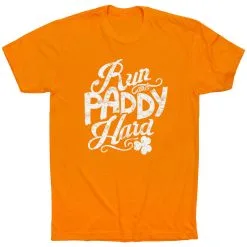 Running Short Sleeve T-Shirt - Run And Paddy  -goneforarun Sales 2023 tr 35017 ORANGE FLAT