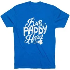 Running Short Sleeve T-Shirt - Run And Paddy  -goneforarun Sales 2023 tr 35017 ROYAL FLAT