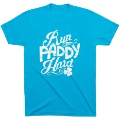 Running Short Sleeve T-Shirt - Run And Paddy  -goneforarun Sales 2023 tr 35017 TURQUOISE FLAT