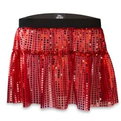 Running Costume Skirt - Glitter Sequined -goneforarun Sales 2023 tr 35312 RED